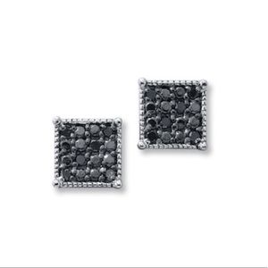 Black Diamond Studs